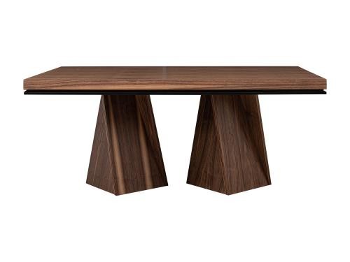 Mesa De Madera Silvana Para 8 Personas Acabado Nogal