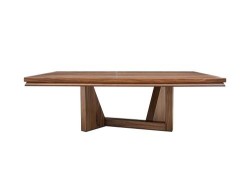 Mesa Corbelli De Madera Para 10 Personas Acabado Parota