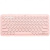 Teclado Logitech K380 Multidispositivo Inalámbrico Color Rosa