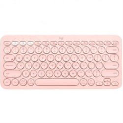 Teclado Logitech K380 Multidispositivo Inalámbrico Color Rosa
