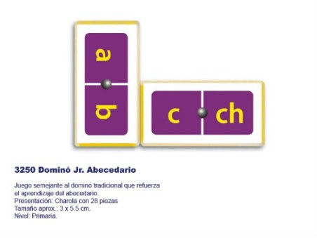Dominó Jr. Abecedario 3250