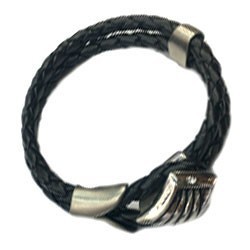 PULSERA DE PIEL / METAL