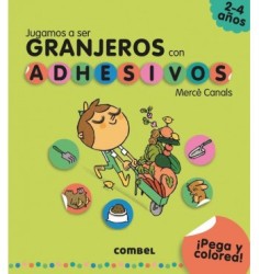 Jugamos a ser granjeros con adhesivos