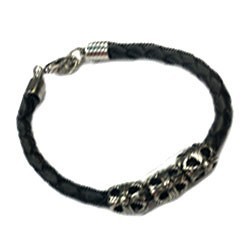 PULSERA DE PIEL / METAL