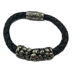 PULSERA DE PIEL / METAL