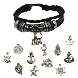PULSERA DE PIEL / METAL