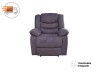 Sillón Reclinable Milán Eléctrico De Tela Color Godiva
