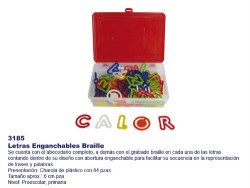 Letras Enganchables Braile 3185