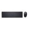 Teclado y Mouse Dell Pro Wireless KM5221W Español Color Negro