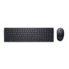 Teclado y Mouse Dell Pro Wireless KM5221W Español Color Negro