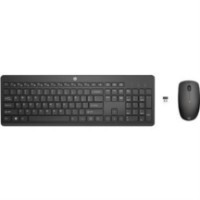 Teclado y Mouse HP Inalámbricos 235 Español USB-A Color Negro