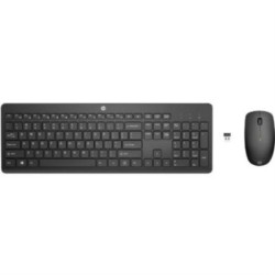 Teclado y Mouse HP Inalámbricos 235 Español USB-A Color Negro