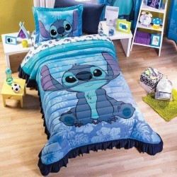Colcha con funda Stitch
