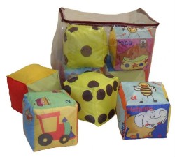 Cubi Texturas 4 piezas