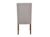 Comedor Treya De Madera Para 6 Personas Mesa Y Sillas De Tela Color Gris