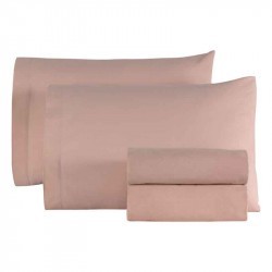 Sábanas Cabos Lisas Rosa...