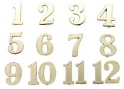 NUMEROS ORDINALES 2CM C/12