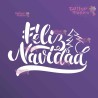 FELIZ NAVIDAD 17CM