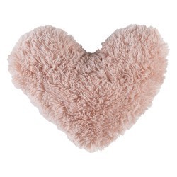 Cojín everest Corazón rosa