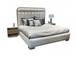 Recámara King Size Allegra Cama y 2 Buros