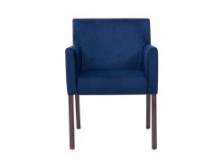 Sillón Individual Starlight De Tela Color Azul