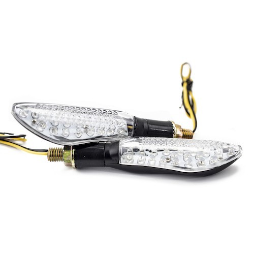 Direccionales negro par con 20pcs led dip modelo 1048 Kinlley