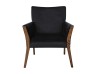 Sillón Individual Ducati De Tela Color Negro