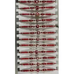 PULSERA DE HILO * METAL