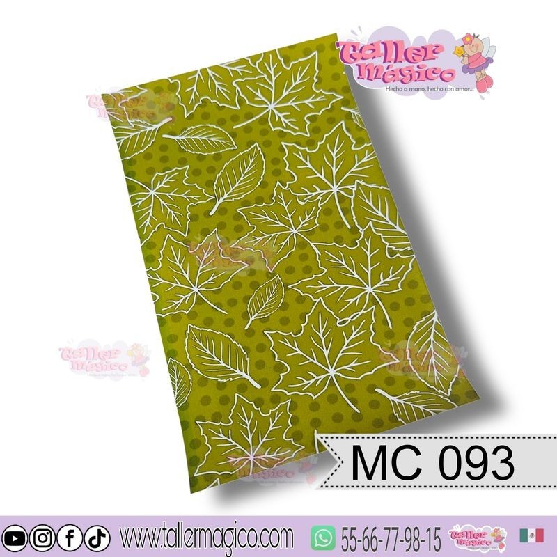 CROMO FONDO VERDE OTOÑAL MC 093