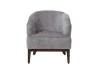 Sillón Individual Gap De Tela Color Gris Marca Boal
