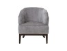 Sillón Individual Gap De Tela Color Gris Marca Boal