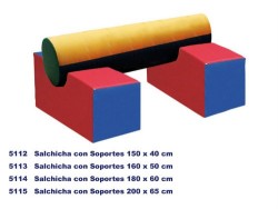 Salchicha con Soportes 200 x 65 cm