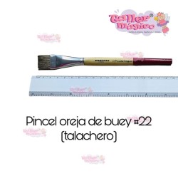 PINCEL OREJA DE BUEY PLANO 22