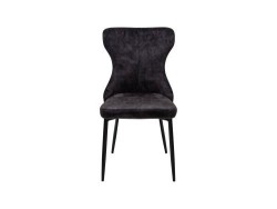 Silla Monroe De Tela Color Gris