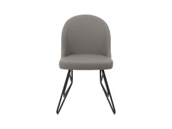 Silla Shelby De Vinil Color Gris