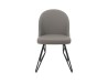 Silla Shelby De Vinil Color Gris
