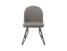 Silla Shelby De Vinil Color Gris