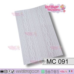 CROMO TEJIDO  CLARO MC 091