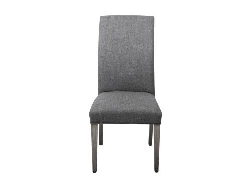 Silla Gala De Madera De Tela Color Gris