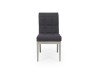 Silla Maslow De Madera De Tela Color Gris