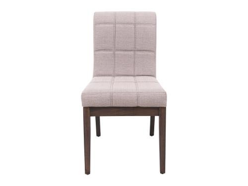 Silla Maslow De Madera De Tela Color Café