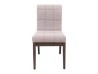 Silla Maslow De Madera De Tela Color Café