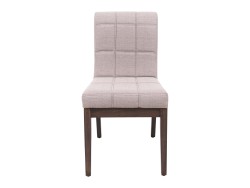 Silla Maslow De Madera De Tela Color Café