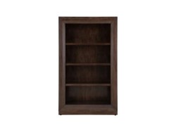 Librero Enzo De Madera Color Oak Dark Brown