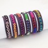 PULSERA DE PIEL / HILO