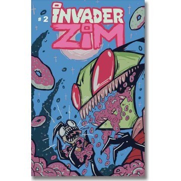 INVADER ZIM METALIZADO 2