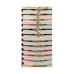 PULSERA DE HILO / METAL