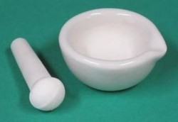 Mortero de porcelana 60ml