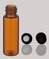 Vial de vidrio ambar 4ml