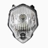 Faro completo para motocicleta DM150 rojo